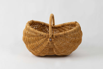 Front on image of Montessori inspired garden basket