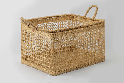 Montessori Rectangle Basket Large Seagrass - IKEA Kallax