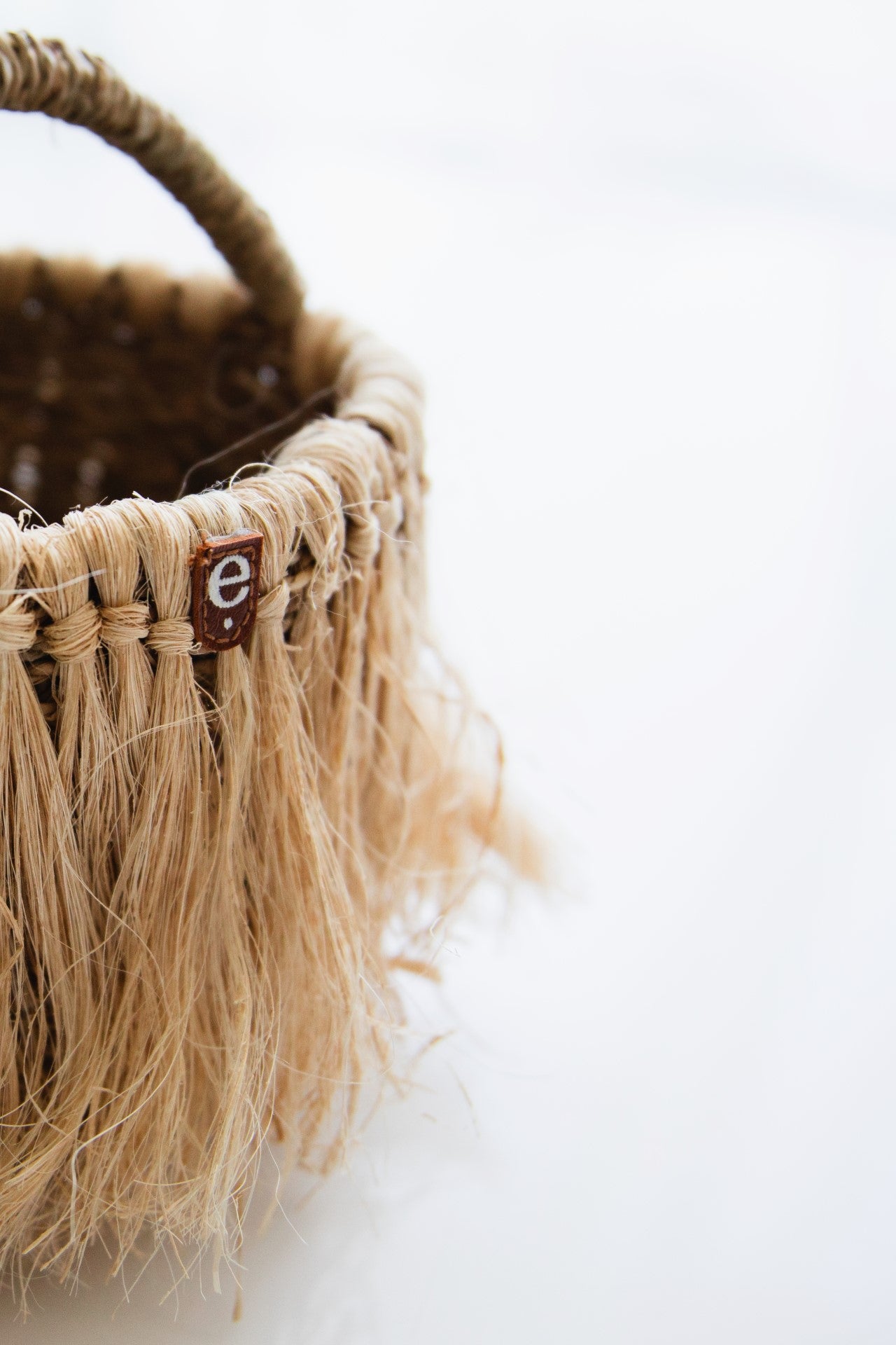 Close up of Montessori inspired outdoor beach basket