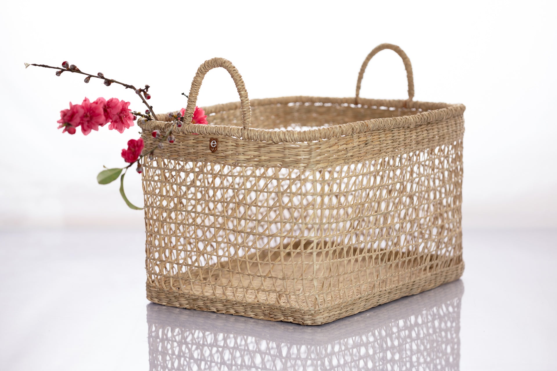 Montessori Rectangle Basket Large Seagrass - IKEA Kallax